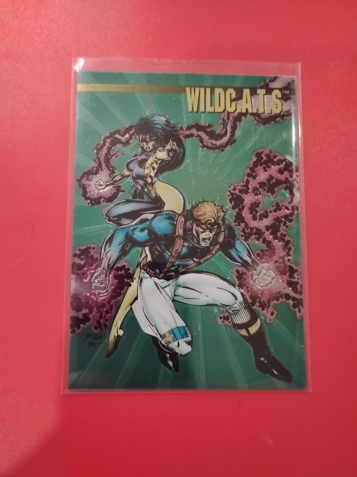 1994 Wildstorm WILDC.A.T.S. PROMO Chromium Card #PR1