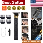 Professional Rechargeable Beard Trimmer with Ergonomic Design & Low Noise