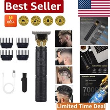 Professional Rechargeable Beard Trimmer with Ergonomic Design  Low Noise