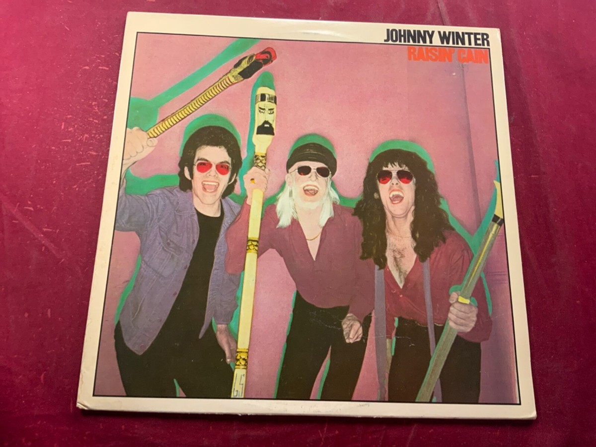 K5-93 JOHNNY WINTER Raisin' Cain - WHITE LABEL PROMO - 1980 K5-93 JOHNNY WINTER Raisin' Cain - WHITE LABEL PROMO - 1980