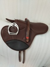 Racing Exercise Light Weight Horse Tack Saddle  Size: 15"-18" 