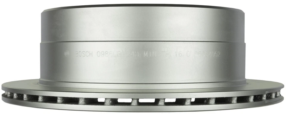 Rotor de freno de disco trasero Bosch QuietCast para Toyota Land Cruiser 1998-2007 Foto 4 de 4