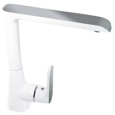 Ejan Mitigeur à Levier Unique Évier Rinçage Küchen Raccords Avec Bec Orientable