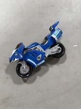 Vintage MIGHTY MORPHIN POWER RANGERS TRICERATOPS BATTLE BIKE 1993 BANDAI BLUE E5