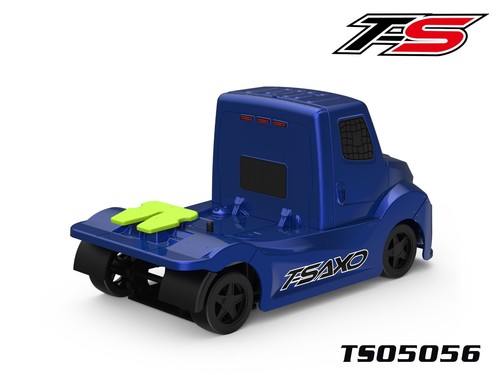 Team Saxo TS05056 1/10 Semi-Truck Body for MGT Touring (Clear) 225mm RC Part - Picture 5 of 6