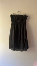 EUC Gap Little black Strapless Dress Size 4