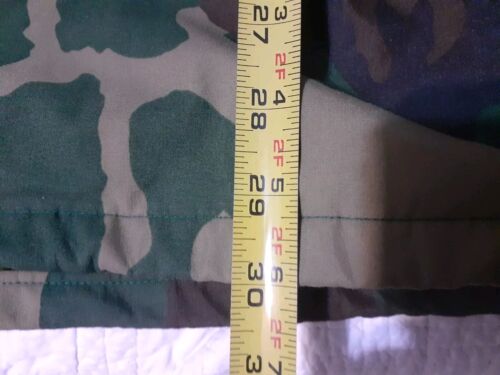 Vtg 80s USA RAVEN Army Camouflage Gore-Tex Hood Jacket Mens L Mid Length Parka - Picture 3 of 11