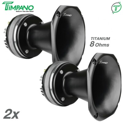 2x Timpano TPT-DH2000 PRO Titanium Driver - 2
