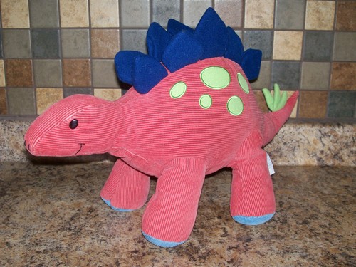 16 ZOLL GUND AAAAH DINOSAURIER STEGGY KORD ROTER DINO 319603 STOFFTIER PLÜSCHTIER - Bild 2 von 7