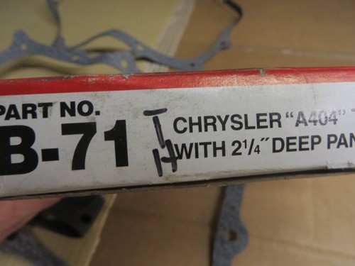 ATP new TRANS PAN GASKETS fits CHRYSLER A404 FROM ATP KIT # B71 3 PIECES NEW NOS - Picture 2 of 5