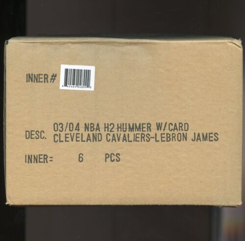2003-04 Fleer Ultra Lebron James Rookie RC Card Hummer H2 unopen Box