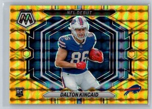 2023 Panini Mosaic Reactive Yellow #ND20 Dalton Kincaid RC Near mint or better
