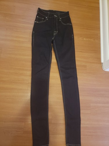 Womens Mid Rise Super Slim 