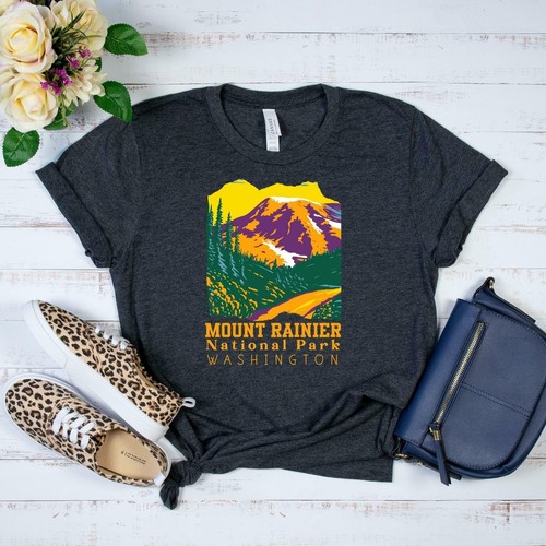 mt rainier national park t shirt