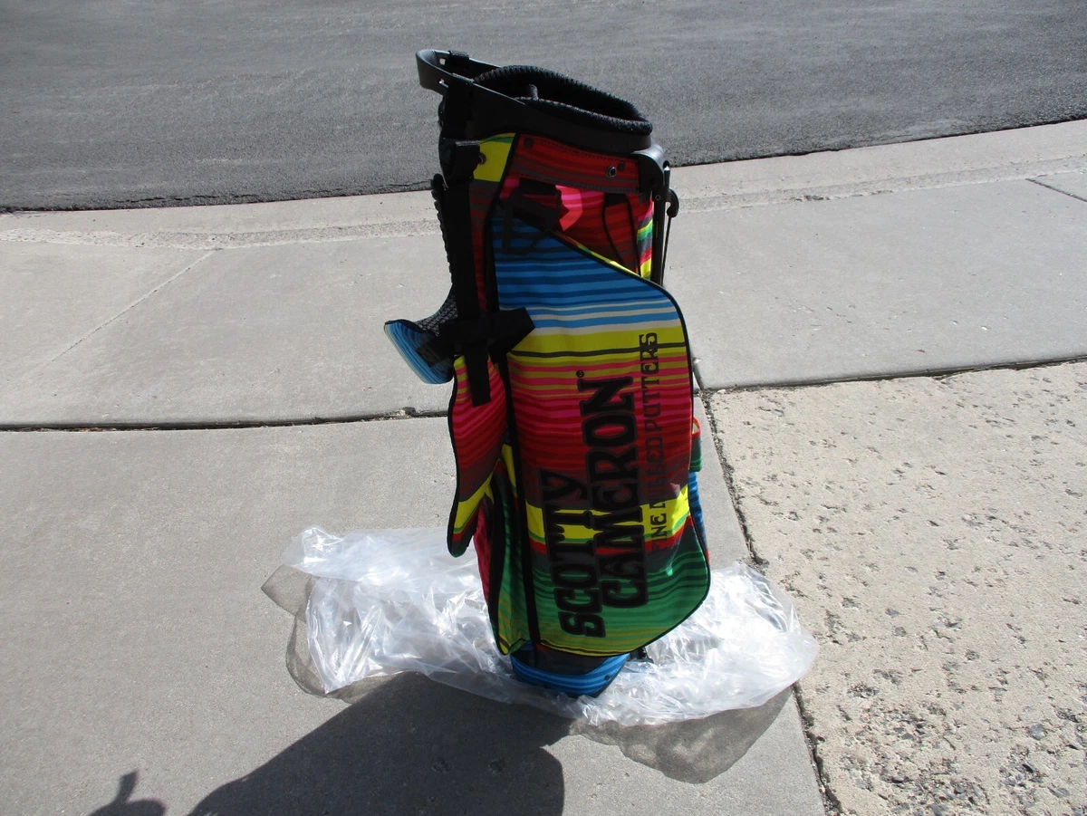 New SCOTTY CAMERON 2023 Cinco de Mayo Serape Wanderer Carry Stand Bag Awesome!