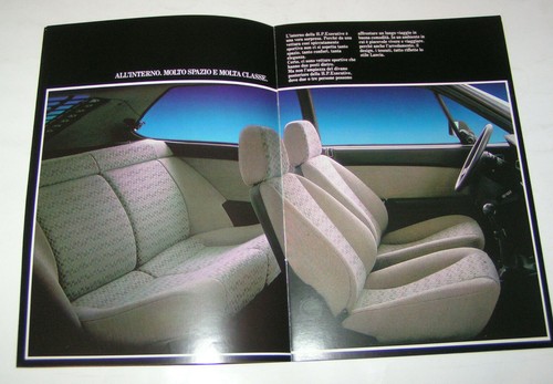 Folleto Lancia H.P. Executive 1600, 2000 I.E. - Imagen 3 de 4