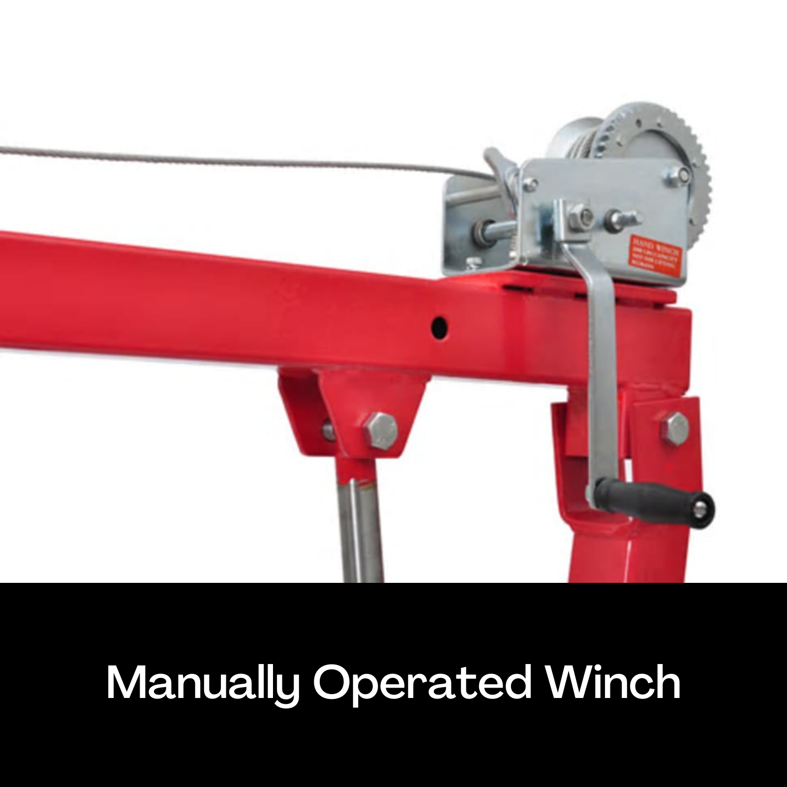 Hydraulic Crane 900kg Pickup Ute Truck Trailer Bed Lift Hoist Winch Haul Jib NEW eBay