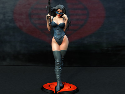Baroness Frau / Pinup / Sammelstück / exclusive3dprint