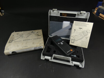 Testo optischer Drehzahlmesser / Drehzahlmessgerät / Tachometer 0563 0470