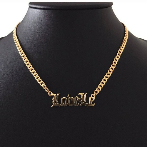 Chain Necklace Personalised Name Gift 
