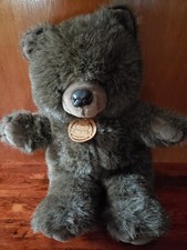 Cuddley Teddy Bear Plush Cuddle Wit Stuffed Animal Dark Brown Soft Toy 21"