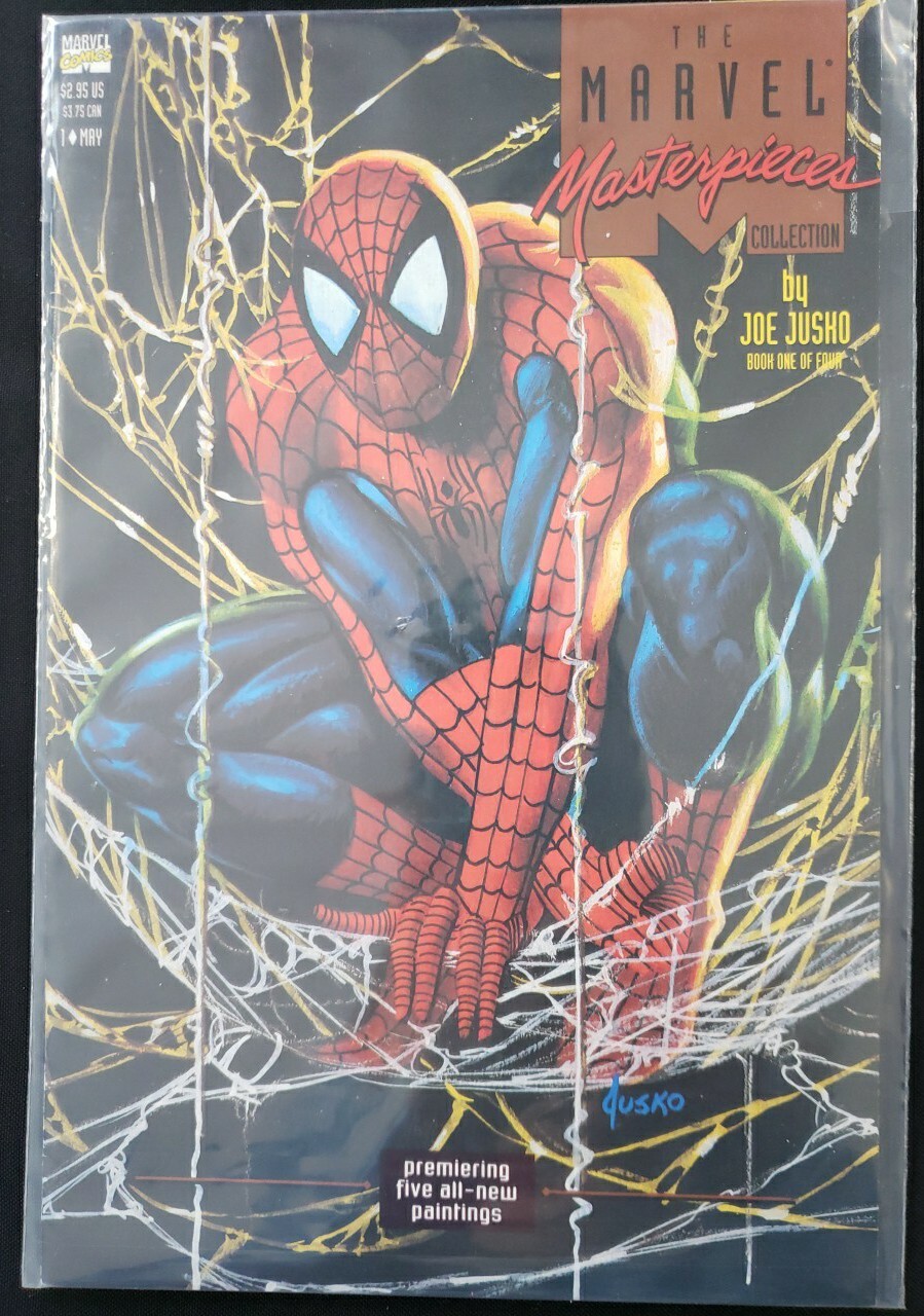 THE MARVEL MASTERPIECES COLLECTION 1, 2, 4 (Marvel 1993) Joe Jusko