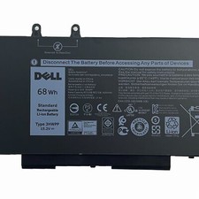 NEW Genuine 68Wh 3HWPP 10X1J N2NLL Battery For Dell Latitude 5401 5501 5411 5511