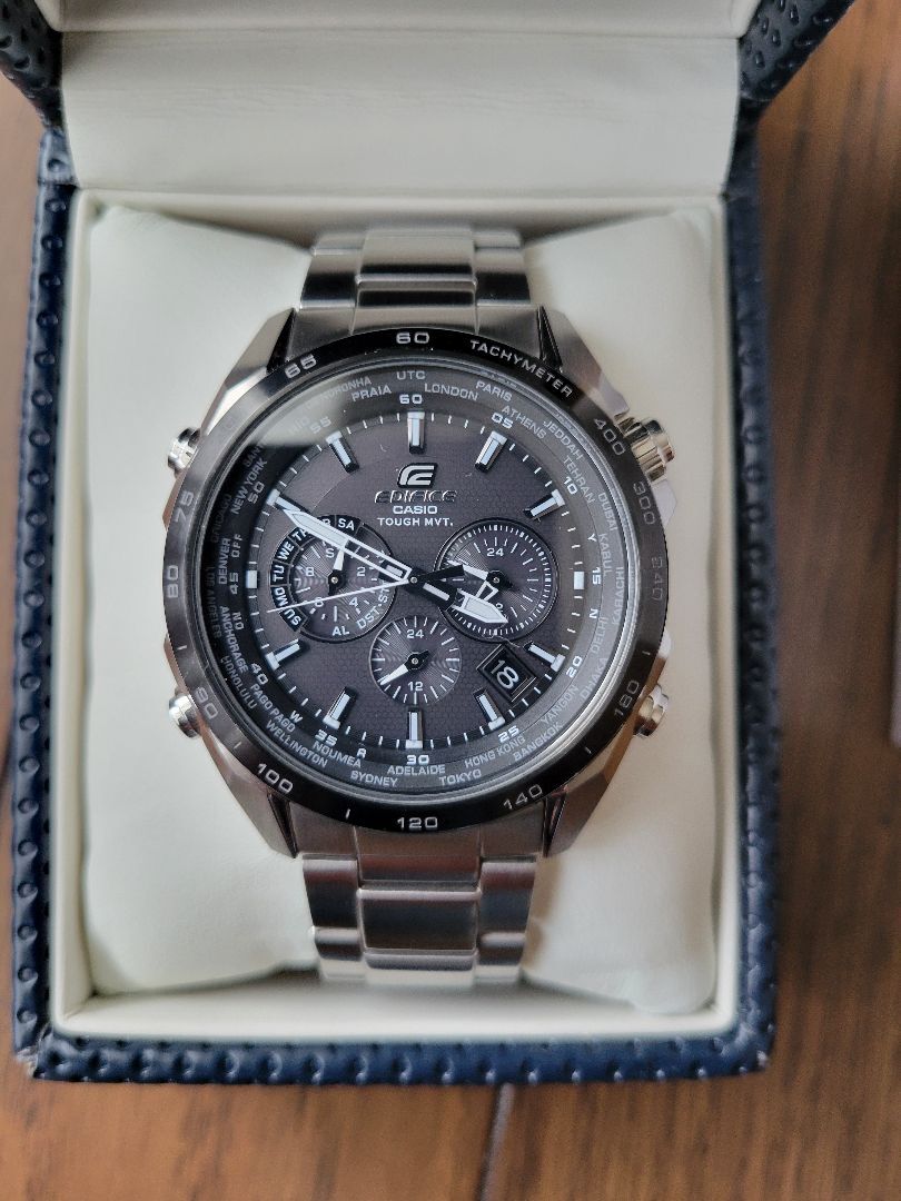 Casio Edifice EQW-T610 Analog Quartz Solar Watch | eBay Casio Edifice EQW-T610 Analog Quartz Solar Watch | eBay