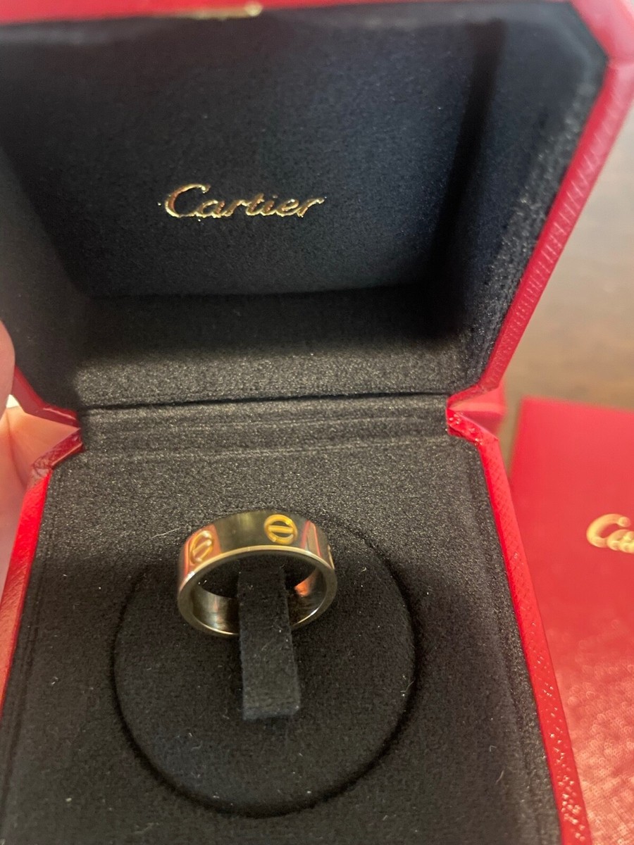 Cartier Love Ring Yellow Gold Size 53mm US Size 6.5 | eBay Cartier Love Ring Yellow Gold Size 53mm US Size 6.5 | eBay