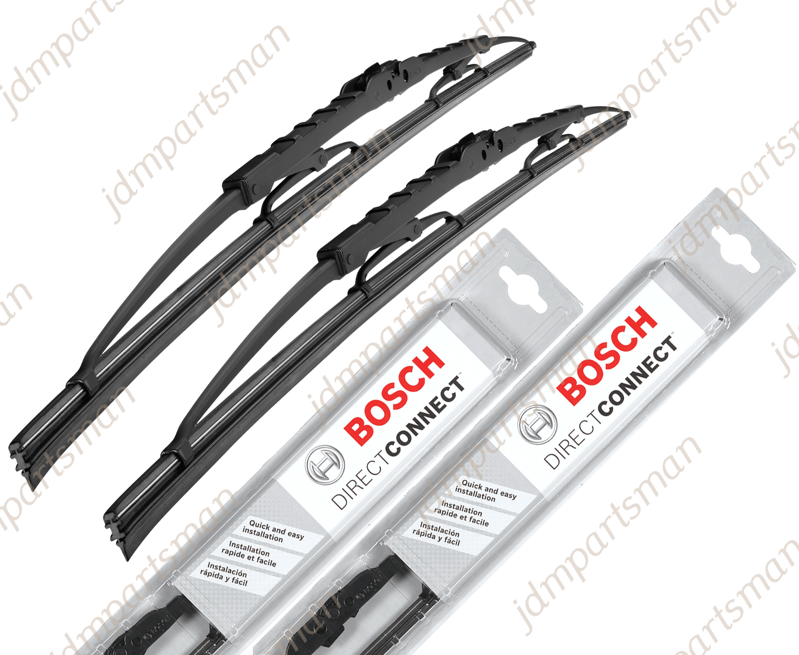 BOSCH DirectConnect Wiper Blade (Set of 2) Front 26" & 21" eBay