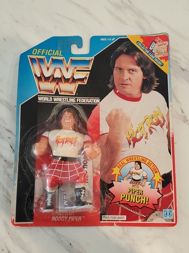 Rowdy Roddy Piper WWF Wrestling 1990 Hasbro Action...