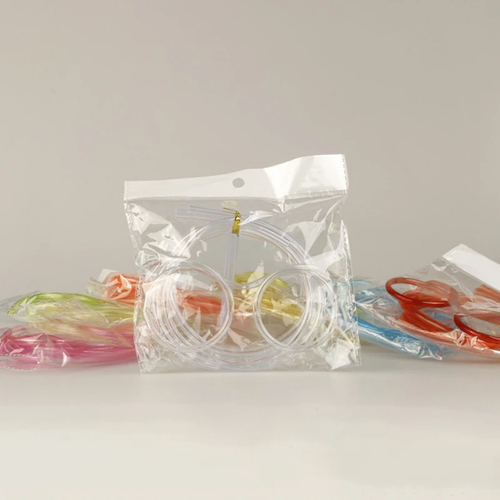 Silly Straw Glasses Bendy Novelty Flexible Drinking Bar Kid Party Game Toy - Picture 6 of 8