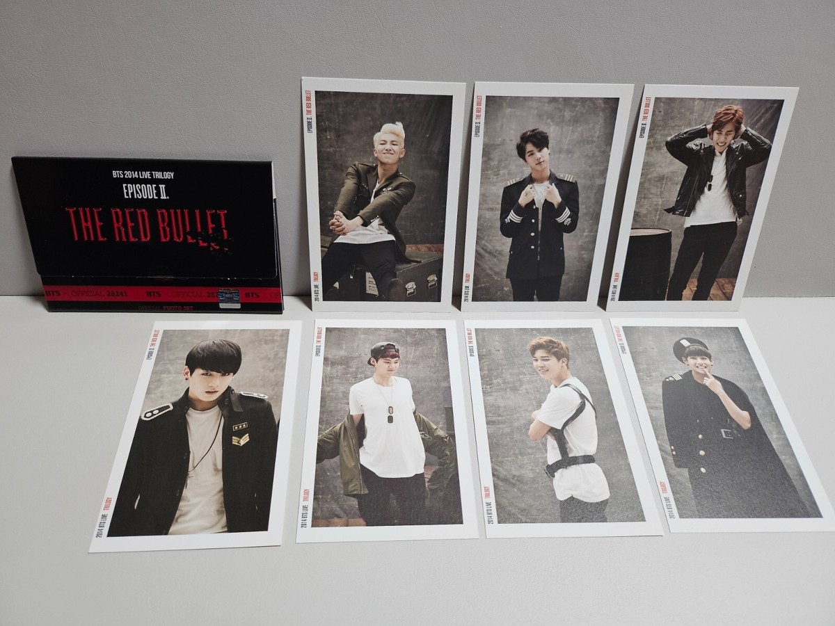 BTS THE RED BULLET 公式 フォトカード RM ②⑦ 2枚セット BTS 2014 Live Episode Ⅱ THE RED BULLET Photo Card Full Set