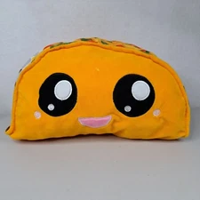IDEAL TOYS PLUSH TACO Burrito TexMex Mexican Food Tuesdays Emoji Kawaii