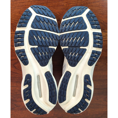 Mizuno Women's Wave Rider 24 Artic Ice, Snow White Running Shoes Size 11 - Picture 8 of 9