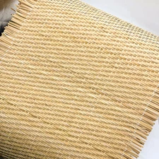 40x100cm Twisted Weave Genuine Rattan Material - Natural Vine Craft Supplies