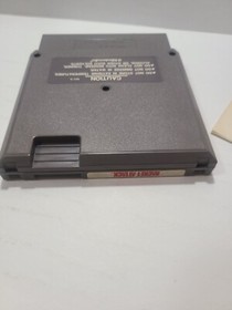 Racket Attack Nintendo NES Authentic Game Cartridge and Instruction Manual READ