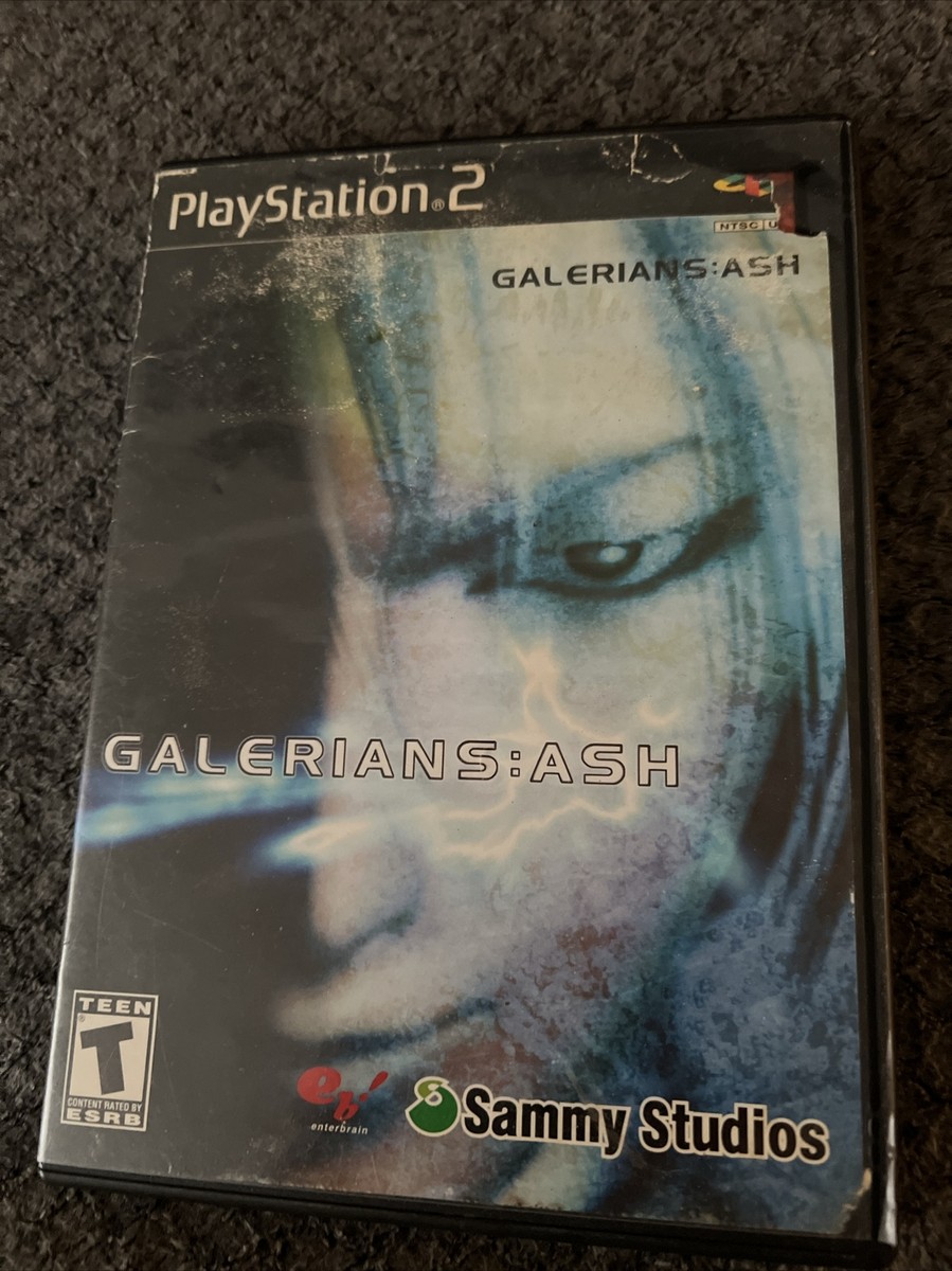 Galerians: ASH Game PS2 Playstation Works With Manual/Registration Card  RARE