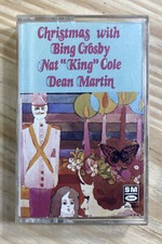 Christmas With Bing Crosby Nat King Cole Dean Martin Cassette 1973 1986 Tested