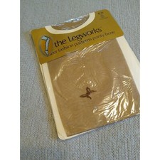 The Legworks Vintage Sheer Fashion Patterns size 2 Java Color Butterfly