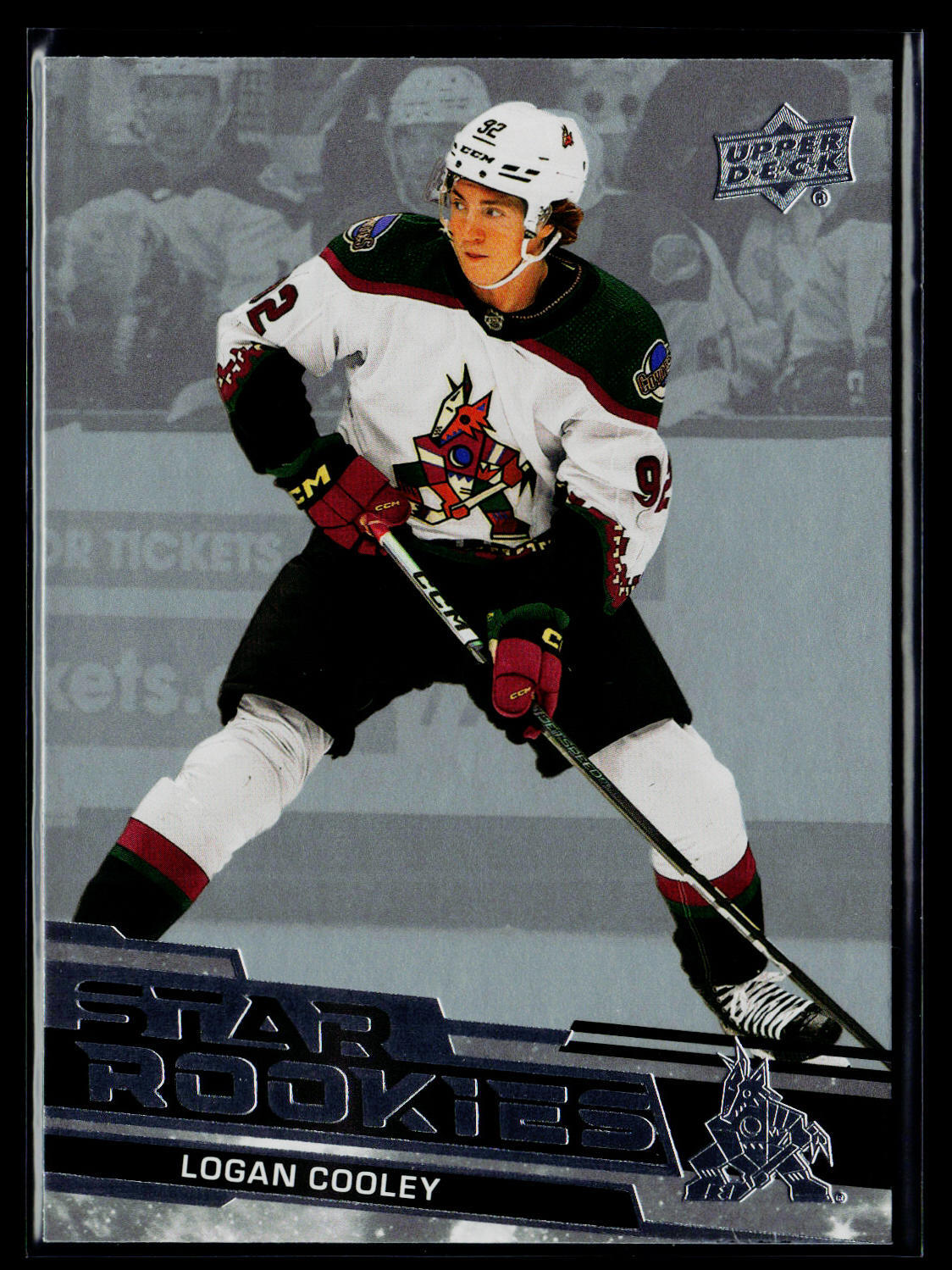 Logan Cooley 2023-24 Upper Deck NHL Star Rookies Box Set #3 Arizona Coyotes