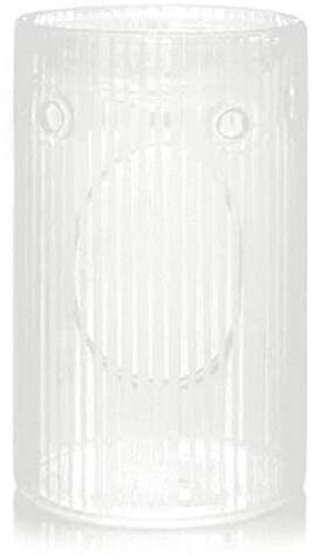 Yankee Candle Melt Warmer Sandblast Claridge Design Melt Warmer Frosted Striped - 第 1/1 張圖片