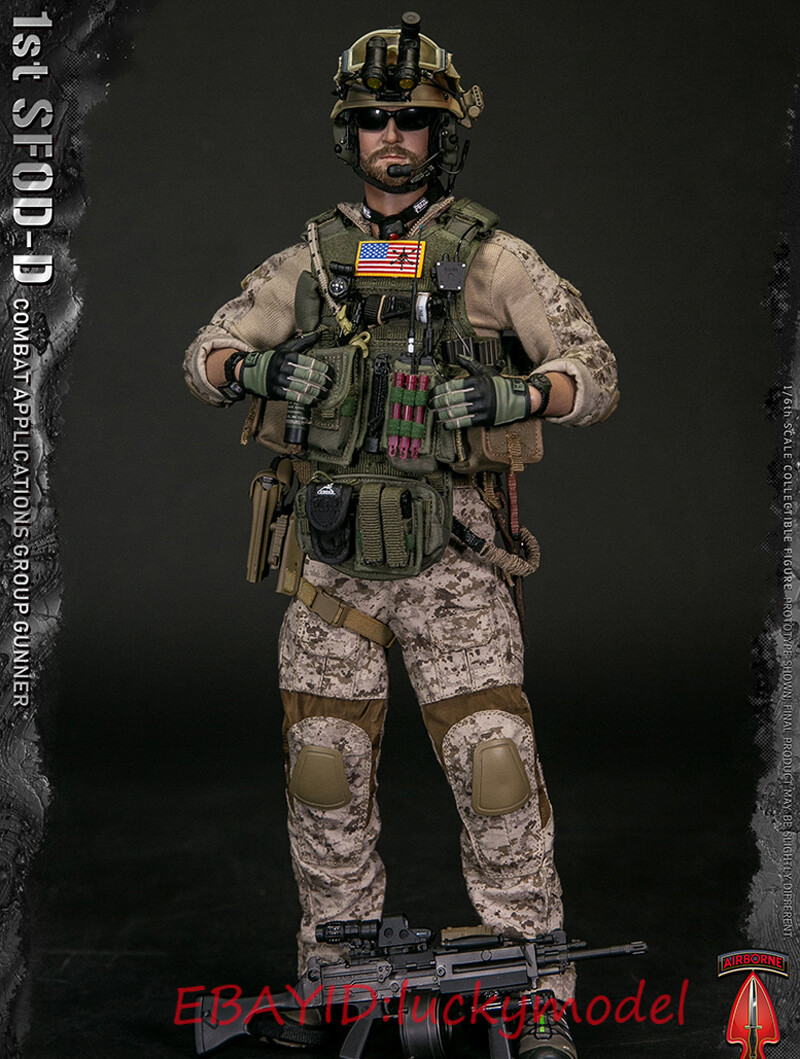 DAMTOYS DAM 78074 1/6 The Delta Force Machine Gunner Action Figure