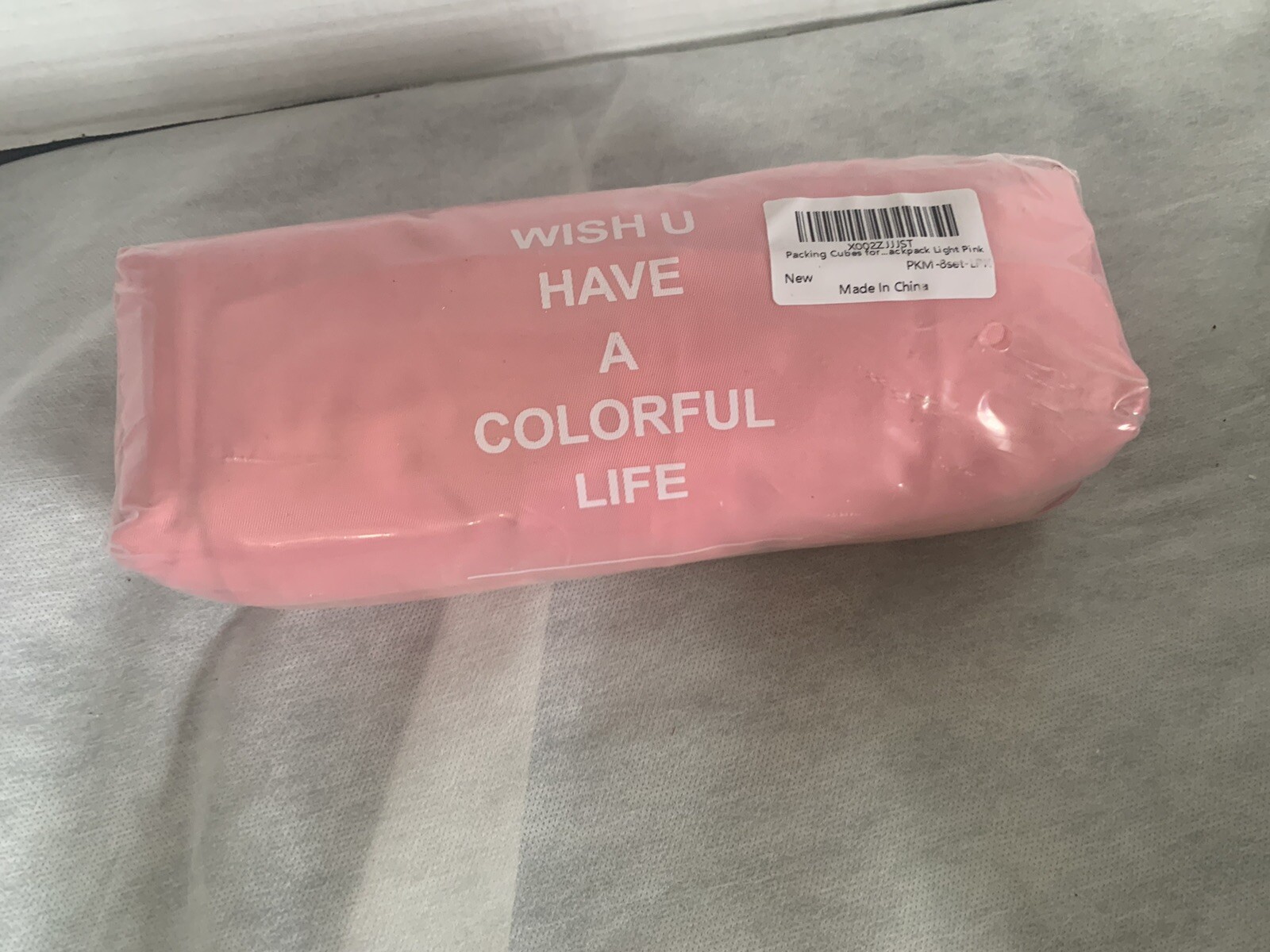 Packing Cubes Luggage Storage Organiser Travel Compression Suitcase Bag 8PCS US-image