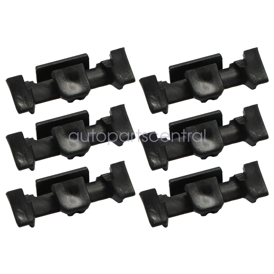 12-Pack Headlight Trim Ring Clips For Mini Cooper R55 R56 R57 R58 R59 R60 F56 – Black Plastic