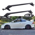 Top Roof Rack Cross Bar 43.3" Luggage Carrier Alu w/Lock For Acura TLX TSX TSX