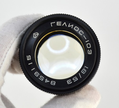 SOVIET USSR HELIOS-103 RANGEFINDER LENS f1.8/53 KIEV-4 MOUNT (3) - Picture 8 of 12