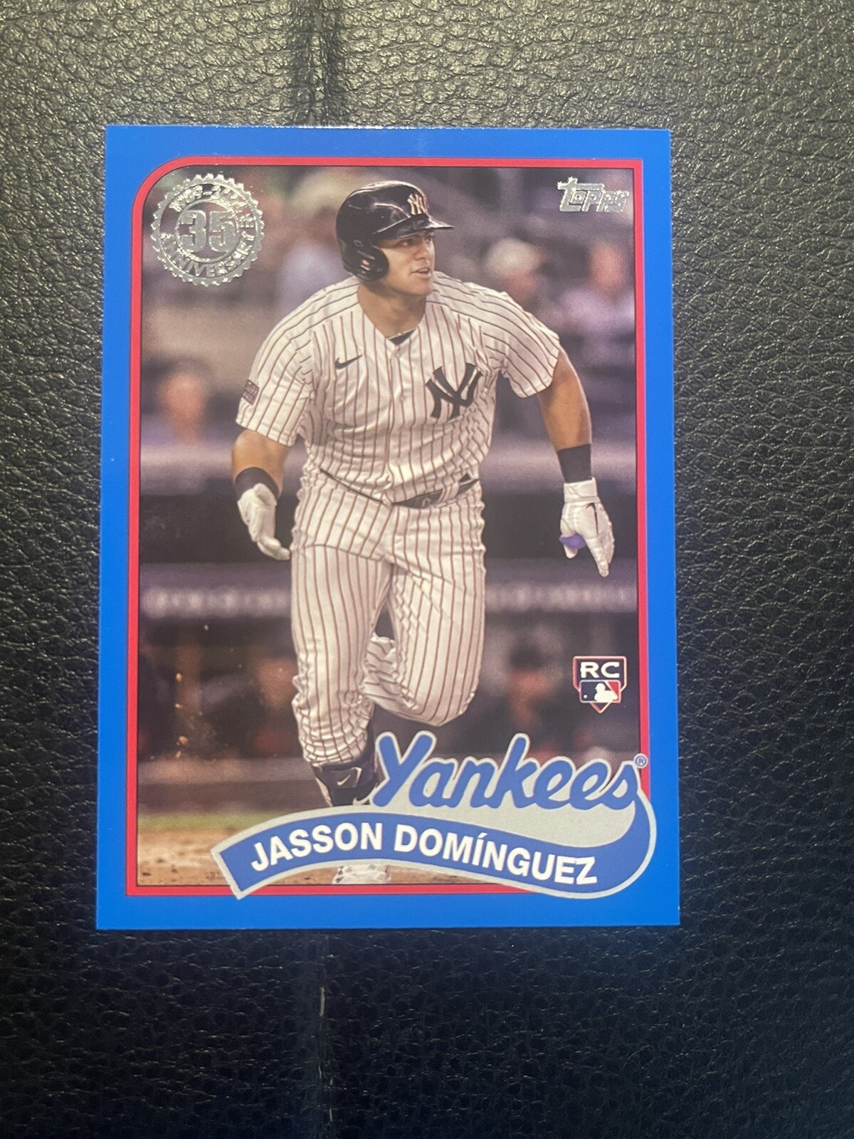2024 Topps Update Blue 1989 35th Anni. Jasson Dominguez RC NY Yankees #89US-10
