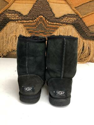 UGG Women Australia Black Winter Boots #1873 Sz 7 | eBay
