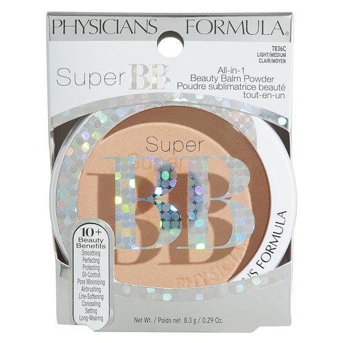 Physicians Formula Super BB Cream All-in-1 Beauty Balm Powder Light/Medium,#7836 - Picture 2 of 6